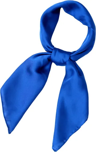 Miniatura 10 de Conjunto de bufanda de poliéster de gasa cuadrada de satén suave y grande para mujer, cuello de cabeza, multiuso, colores sólidos disponibles