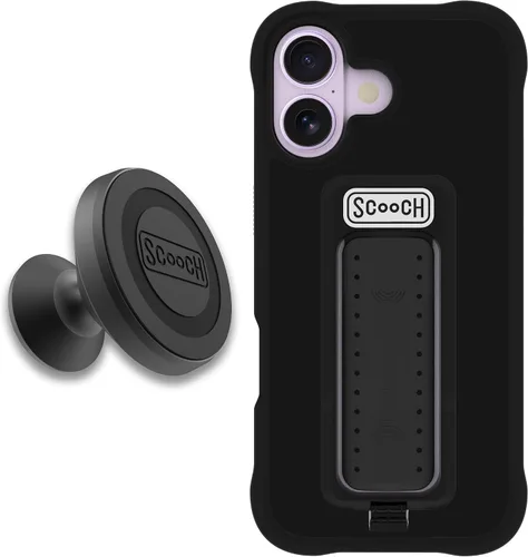 Miniatura 95 de Scooch® para iPhone 15 Pro Max Funda con Soporte, Funda Kickstand Wingman 5-en-1, Protección contra Caídas de Grado Militar, Kickstand Desplegable