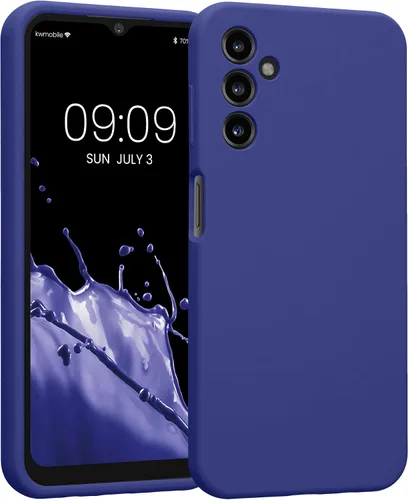 Miniatura 110 de kwmobile Funda compatible con Samsung Galaxy A13 4G - Funda delgada de silicona TPU - Acabado suave al tacto - Amarillo radiante