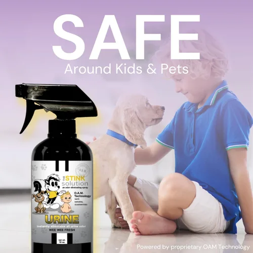 Miniatura 6 de The Stink Solution El espray eliminador de olores de orina elimina completamente la orina de gato, la orina de perro y el olor a orina humana