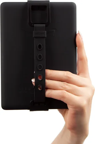 WiLLBee CLIPON - Correa de silicona suave doble para Kindle, soporte de mano compatible con Kindle Paperwhite (6.8 pulgadas) / Kindle Fire 7