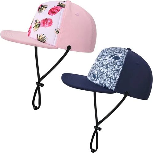 Miniatura 11 de Sombrero de béisbol para niños, sombrero de protección solar para niños pequeños, sombreros de algodón, sombrero de sol para bebés, niñas y niños