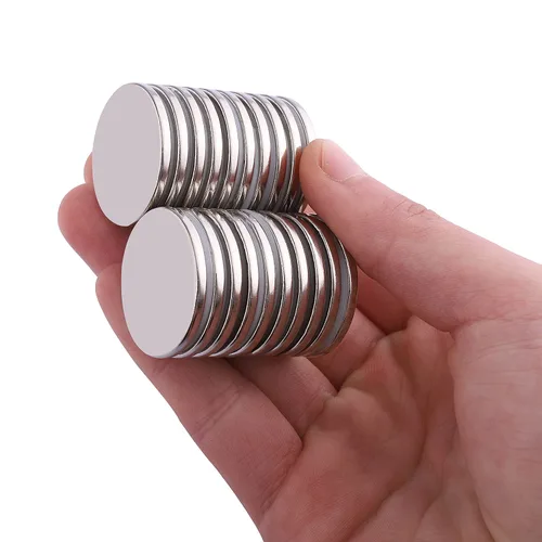 Imanes de disco de neodimio súper fuertes, potentes imanes de tierras raras N52 para refrigerador, bricolaje, construcción, científico, manualidades