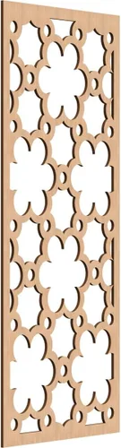 Miniatura 35 de Ekena Millwork WALW14X35X0250STGRO Southgate - Paneles de pared decorativos de madera con calado, 13 3/8 pulgadas de ancho x 34 3/8 pulgadas de rojo