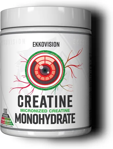 Miniatura 17 de Ekkovision Polvo de Monohidrato de Creatina Micronizado, Cereza Negra, Suplemento Pre Entrenamiento y Post Entrenamiento para Hombres y Mujeres