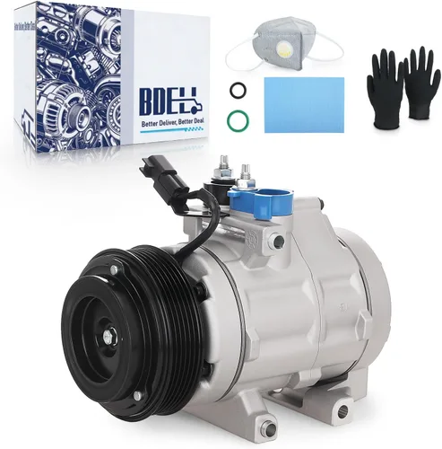 Miniatura 10 de BDELI - Conjunto de compresor de CA compatible con Toyota Tacoma 2.7L 4.0L, 2005, 2006, 2007, 2008, 2009, 2010, 2011, 2012, 2013, 2014, 2015, 2.7L