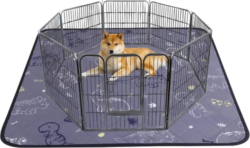 Miniatura 36 de IEUUMLER EU007 - Almohadillas lavables para perros, paquete de 2, antideslizantes e impermeables, reutilizables, para entrenamiento de cachorros