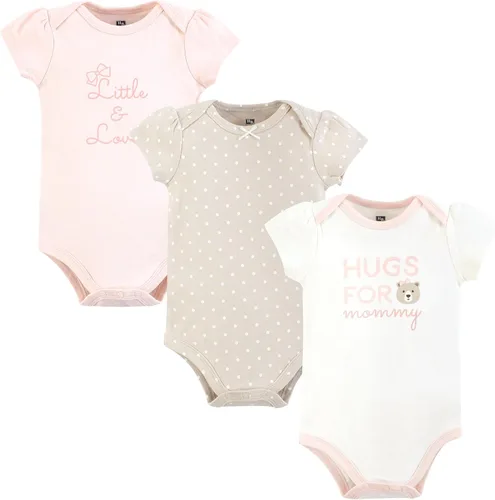 Miniatura 433 de Hudson Baby baby-girls Cotton Bodysuits 3-pack