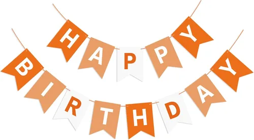 Miniatura 10 de Cartel azul de feliz cumpleaños, pancarta de feliz cumpleaños, guirnalda para baby shower, revelación de género, suministros de fiesta para niños