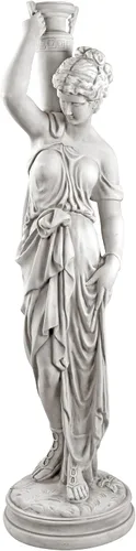 Miniatura 2 de Design Toscano Dione the Divine Greek Water Woman - Estatua de jardín para interiores y exteriores, tamaño mediano, 22 pulgadas de alto, resina