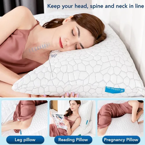 Miniatura 6 de SUPA MODERN Almohadas cervicales refrescantes King 2 y Queen 1