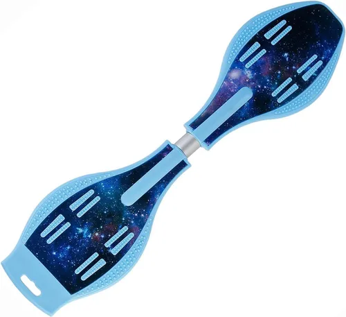 Miniatura 13 de Tabla giratoria, patineta junior de lujo con ruedas iluminadoras para más emoción, diversión y visibilidad, Twistboard para niños de 8 años