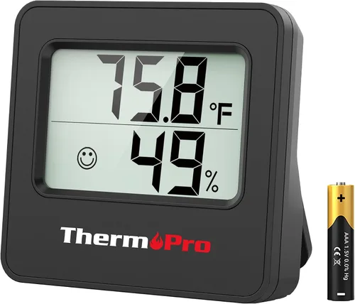 Miniatura 11 de ThermoPro TP357 - Termómetro higrómetro digital para interiores de 260 pies, termómetro Bluetooth medidor de humedad con aplicación inteligente