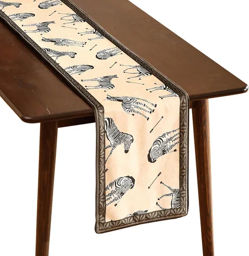 Miniatura 9 de patdrea Camino de mesa de terciopelo francés estilo granja para decoración del hogar, cocina, comedor, fiestas, cenas familiares, boda 12"*63
