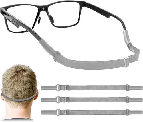 Miniatura 9 de Enenfly Adjustable Glasses Straps - 3 Pack No Tail Eyewear Retainer for Men, Women, Kids – Fits Eyeglasses & Sunglasses