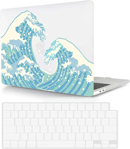 Miniatura 21 de Funda protectora compatible con MacBook Pro de 14 pulgadas 2021 M1 Pro/Max modelo A2442, carcasa rígida de plástico para laptop con cubierta