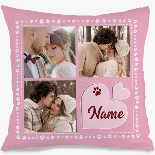 Miniatura 11 de One Photo Personalized Throw Pillow Case Where Your uploaded Image and Text Form a Unique Home décor Piece That Provides Warm Emotional Value and