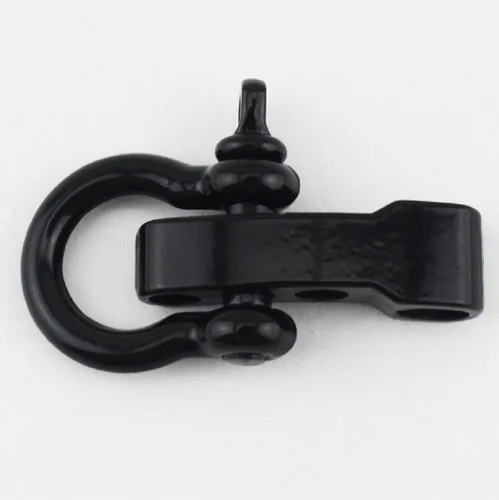 Miniatura 3 de Hewnda 10 Sets Zinc alloy Bow Shackle Umbrella Rope,Adjustable D Umbrella Rope Bracelet Buckle Survival D