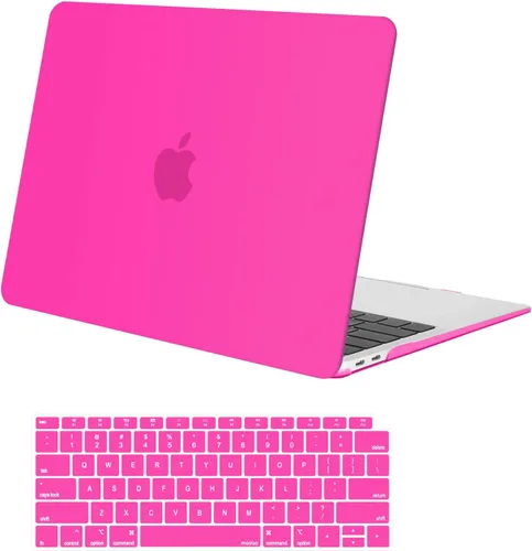 Miniatura 17 de MOSISO - Compatible con funda para MacBook Air de 13 pulgadas, versión 2022, 2021, 2020, 2019, 2018, A2337 M1 A2179 A1932, Touch ID, carcasa rígida