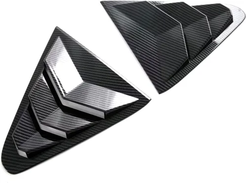 Miniatura 7 de CTH para Subaru Crosstrek 2024 2025 2026 - Rejillas de ventana lateral trasera para obturador, cubierta de panel decorativo, accesorios de Negro