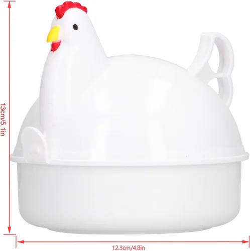 Miniatura 6 de Máquina de huevos hervidos, horno de microondas, calderas de huevo, vaporizador de huevo hervido, maja para microondas, utensilios de cocina