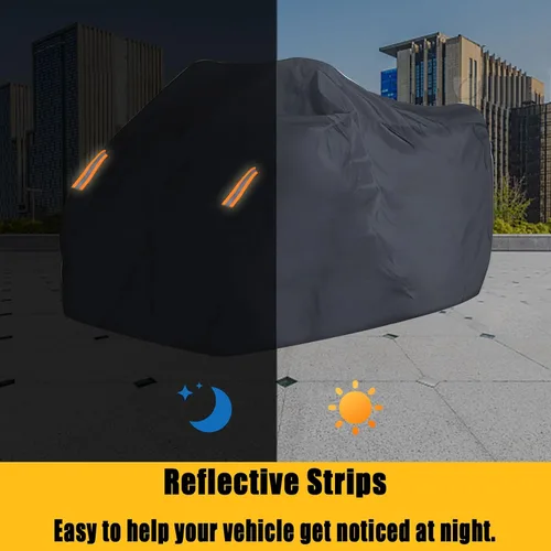 Miniatura 3 de Funda para automóvil de 2 a 3 plazas, impermeable, protección para todo tipo de clima, al aire libre, resistente, protección para todo