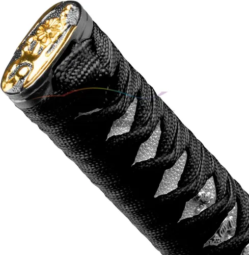 Miniatura 5 de EZAUTOWRAP Espada Samurai 5.9 pulgadas., 10cm, Negro Blanco