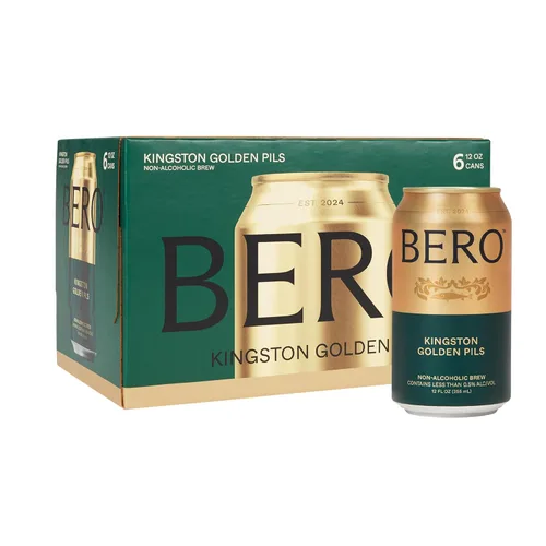 Miniatura 15 de BERO Double Tasty West Coast Style IPA + Edge Hill Hazy, (paquete de 2 x 6 unidades) sin alcohol Craft Ale, Hoppy Craft Brew, sabor cítrico y pino