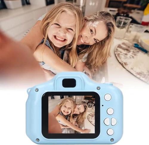 Miniatura 9 de Cámara para niños, cámara de video digital con pantalla de 2.0 pulgadas, carga USB, 400 mAh, portátil, juguete para niños y niñas, regalo