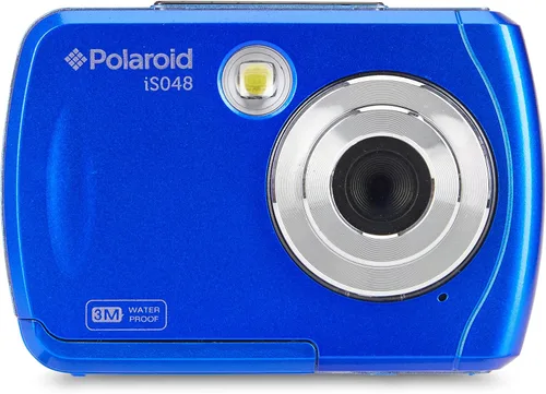 Miniatura 5 de Cámara digital Polaroid IS048 - Pequeña, ligera, impermeable, para compartir instantáneamente, 16 MP, portátil, de mano, cámara de acción (roja)