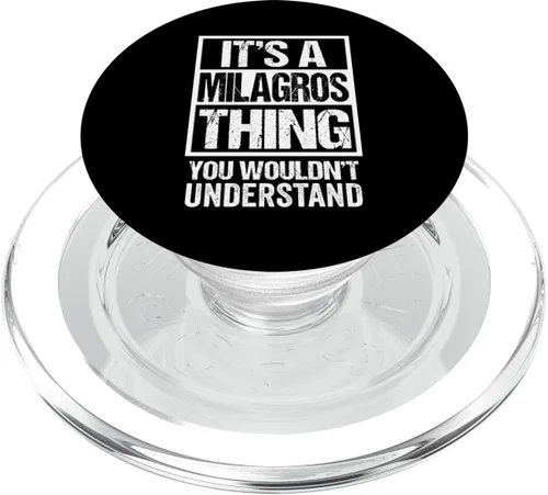 Miniatura 7 de It's A Milagros Thing You Wouldn't Understand First Name PopSockets Adhesive PopGrip