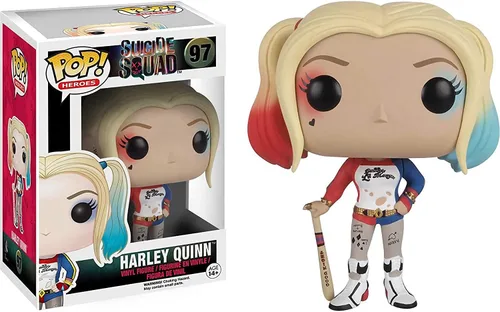 Miniatura 2 de POP Suicide Squad - Figura de vinilo Harley Quinn Funko (incluye funda protectora de caja compatible), multicolor, 3.75 pulgadas