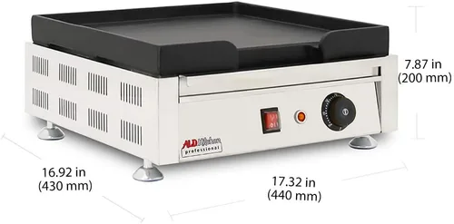 Miniatura 2 de ALDKitchen Plancha plana Parrilla eléctrica (parrilla de tappanyaki)