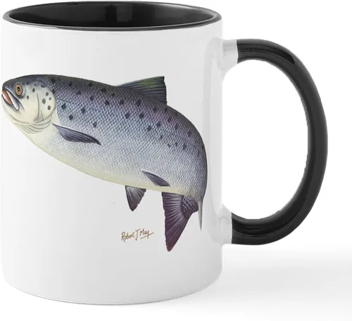 Miniatura 21 de CafePress Chinook King Salmon Mug 11 oz (325 ml) Ceramic Coffee Mug