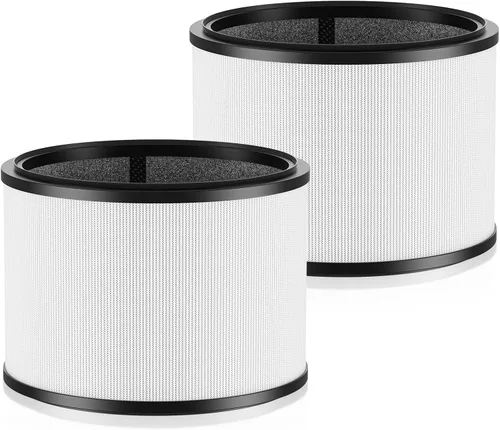 Miniatura 6 de Paquete de 2 filtros de repuesto HP01 HP02 compatibles con Dyson HP01 HP02 DP01 DP02 purificadores de escritorio, sustituye la pieza # 968125-03