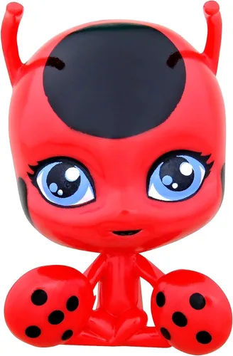 Miniatura 4 de BANDAI Miraculous Ladybug and Cat Noir Quality Kwami Surprise - 4 Figuritas Mágicas Joyas Brillantes para Belleza y Exhibición