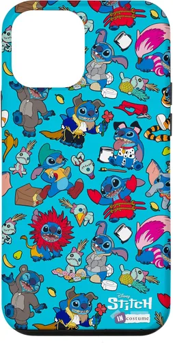 Miniatura 16 de iPhone 16 Disney 100 Stitch in Costume Disney Characters and Scrump Case