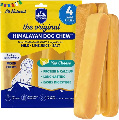 Miniatura 14 de Himalayan Dog Chew Masticables originales de queso de yak para perros, The Better-For-You, 100% natural, de larga duración, saludables y seguros