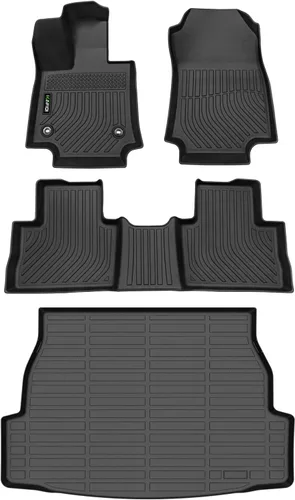 Miniatura 52 de Alfombrillas y revestimiento para maletero para Jeep Grand Cherokee L 2021-2025 (6 pasajeros, sin consola central) con respaldo, revestimientos