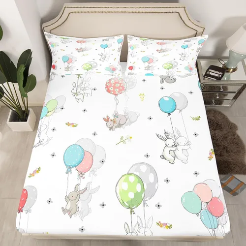 Miniatura 34 de Sábana bajera de galaxia tamaño individual, juego de ropa de cama con purpurina degradado para niños, niñas, niños y mujeres, decoración