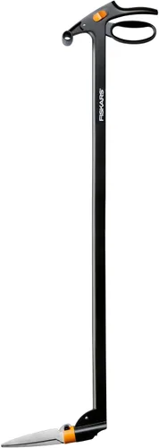 Miniatura 12 de Fiskars PowerLever 1001565 - Tijeras multifuncionales para setos y césped, alcance de hasta 8.2 ft, color negro/naranja