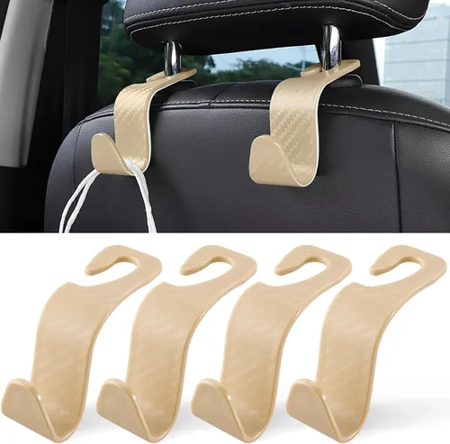 Miniatura 10 de LivTee - Gancho para reposacabezas de asiento de coche, ganchos para asientos de auto, organizador de almacenamiento interior, accesorios para Bling