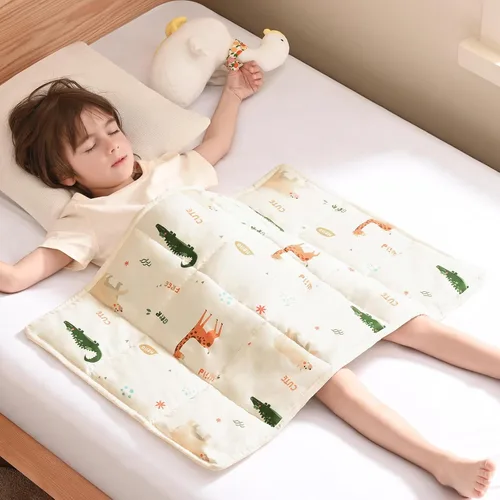 Miniatura 28 de anfie - Manta con peso para niños (40 x 60 pulgadas, 7 lb), manta refrescante para dormir, tamaño de manta ligera, transpirable, con cuentas de Gris