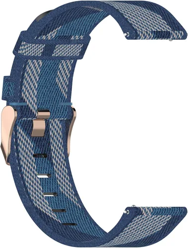 Miniatura 4 de Correa de reloj Fossil Sport de 1.61 pulgadas, correa de repuesto de nailon de liberación rápida de 0.71 pulgadas para mujer Fossil Gen 4 Venture