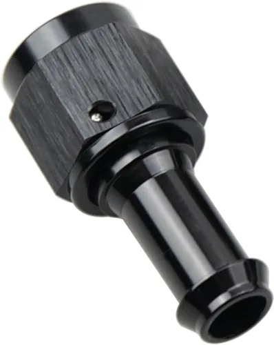 Miniatura 9 de Recta 6AN hembra giratoria a 1/4 "empuje en manguera adaptador de montaje de púas aluminio negro