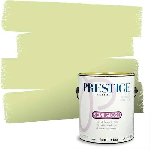 Miniatura 15 de PRESTIGE Pinturas Pintura interior e imprimación en uno, 1 galón, cáscara de huevo, aventura