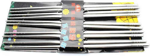 Miniatura 5 de TMAX 4 piezas de acero inoxidable dos cucharas plegables para lavar platos, 3 pulgadas de longitud plegable
