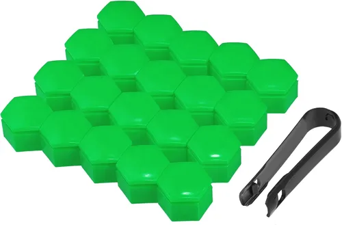 Miniatura 13 de uxcell 20 piezas de cubiertas para tuercas de rueda para Land Rover Range Rover Sport 2006-2013 para Buick Regal 2015-2017, cubiertas para tuercas