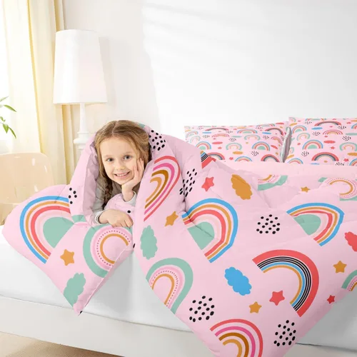 Miniatura 18 de Homewish Juego de edredón de juegos deportivos de pelota, tamaño twin, juego de ropa de cama de béisbol y baloncesto, 2 piezas para niños