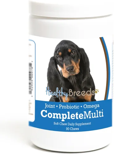 Miniatura 205 de Healthy Breeds Pug todo en uno multivitamínico suave masticable 60